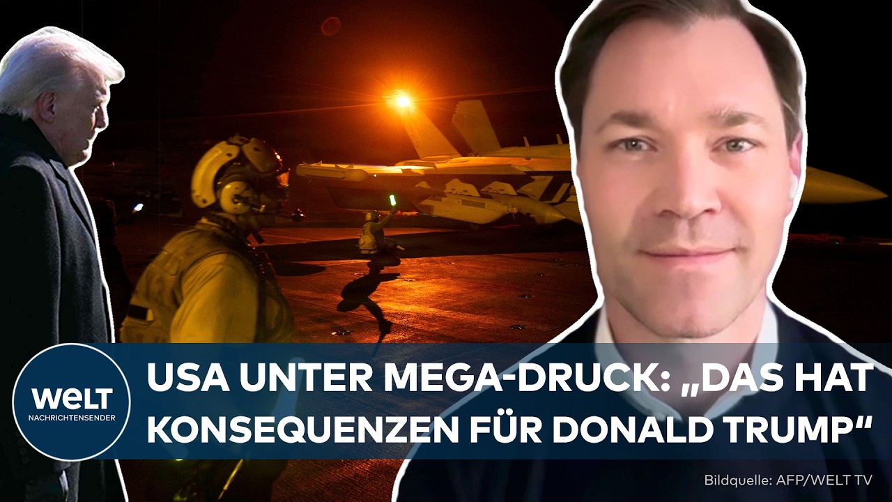 IRAN-KRIEG treibt Ölpreis: „Es fängt an zu rumoren“ – Donald Trump verliert Rückhalt in den USA