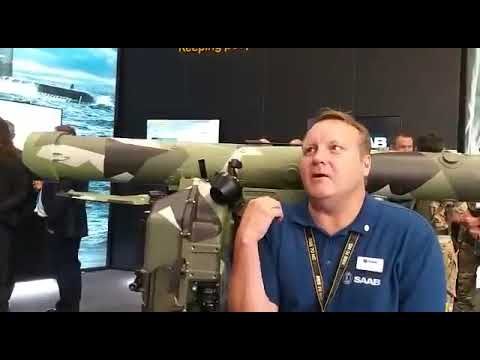SAAB - Demonstration of SAAB's RBS 70 NG