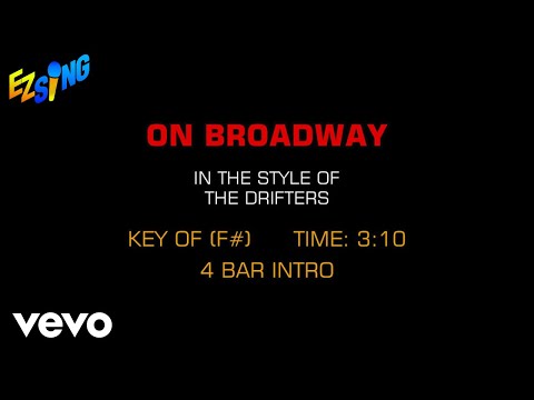Drifters - On Broadway (Karaoke EZ Sing)