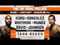Tank vs. Roach FIGHT NIGHT PRELIMS | #TankRoach