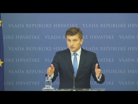 Konferencija za novinare ministra financija Z. Marića (14.9.2017.)
