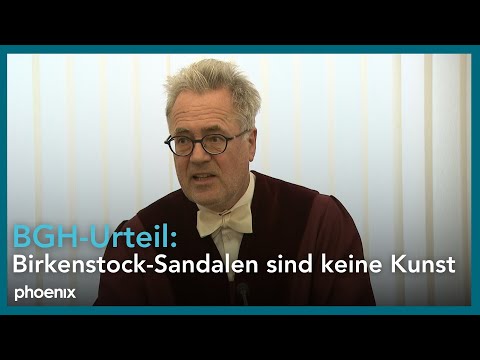 BGH-Urteil: Birkenstock-Sandalen sind keine Kunst | 20.02.2025