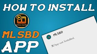 How to install MLSBD App | Ti For Tech