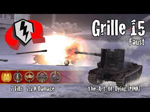WoT Blitz Grille 15 - 7 Kills 7,1k Damage Replay