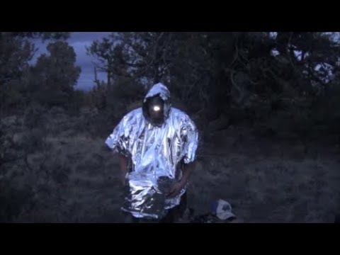 Mylar Poncho vs. Mylar Rescue Blanket.