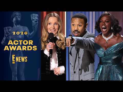 Actor Awards 2026 Must-See Moments: Surprise Win, Catherine O'Hara Tribute & More | E! News