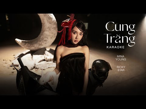 KARAOKE | CUNG TRĂNG - Mina Young  (ft. Ricky Star, Prod. Masew)