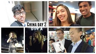 China Day 2: Breakfast, dry shaving, company visits, underground market, haul, and CLUBBING!