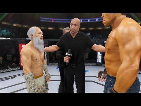 UFC 4 - Old Bruce Lee vs. Desert Hulk - Crazy Rematch 👊🤪