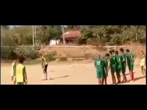 LOL! What A Goal ●The Best Free Kick With heel ● Amazing Free Kick 2015
