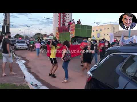 O CARA COLOCOU A MÚSICA DO BOLSONARO NA MANIFESTAÇÃO DA ESQUERDA 😂🤣