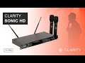 миниатюра 0 Видео о товаре Радиосистема UHF Clarity SONIC HD