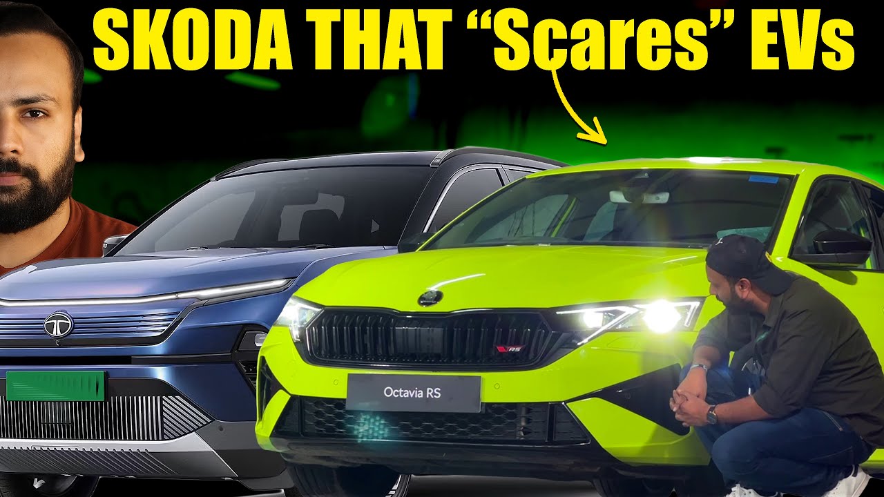 Fast EVs Are Killing Petrol Sedans! Can Octavia vRS Fight Back? | Review