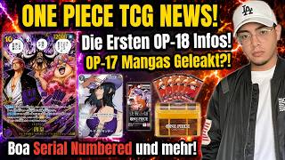 OP-17 Mangas GELEAKT?! + Die ersten OP-18 INFOS sind da! | One Piece TCG News