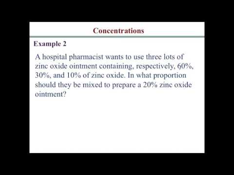 How solve dilution and concentration calculation problems 3