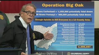 Over 100 charged in Columbiana County drug ring