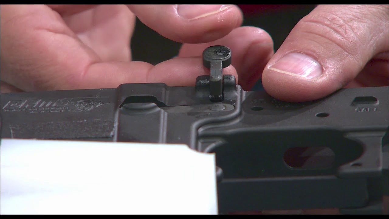 How to Install an AR-15 Bolt Stop/Bolt Catch Presented by Larry Potterfield of MidwayUSA