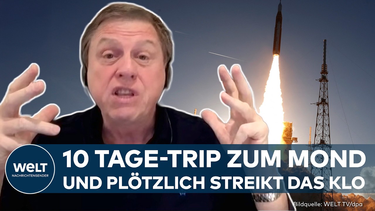 NASA-MISSION MOND: Artemis II-Start ‒ USA haben im Rennen zum Mond die Nase vor China