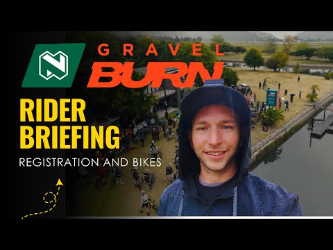 Behind The Scenes | Rider Briefing and Registration at the inaugural Gravel Burn