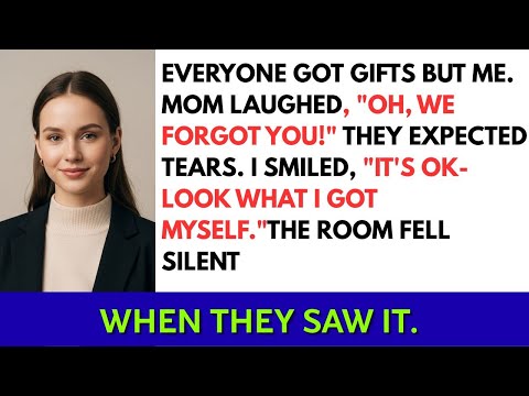 At Christmas Dinner, My Family Gifted Everyone Except Me — Then I Revealed My Empire