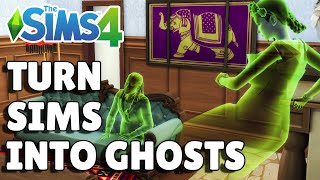 How To Turn Sims Into Playable Ghosts | The Sims 4 Guide