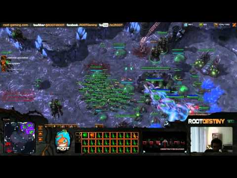 ROOTDestiny (Z) vs. Cho Shim (P) - Starcraft 2 Korean Ladder