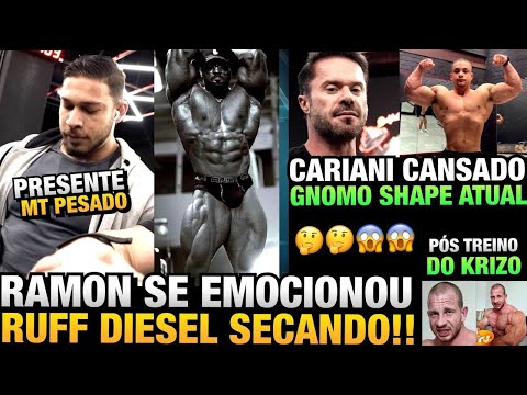 RAMON SE EMOCIONA COM PRESENTE MUITO ESPECIAL DE UM FÃ - RUFF DIESEL E GNOMO SHAPES ATUAIS E MAIS