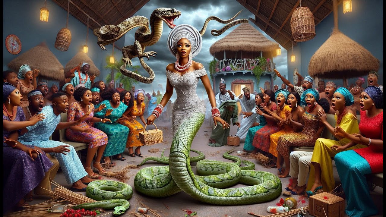 SHE TURNED TO A SNAKE ON HER WEDDING NIGHT | #AfricanTale #Tales #AfricanFolklore #Folks