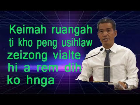 Keimah Ruangah - JONAH || Rev.TC Tial Taung