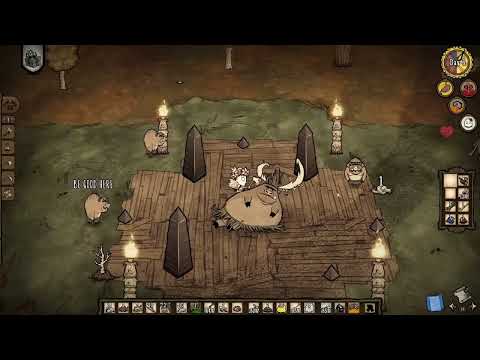 Don't Starve Together - How to get gold from the Pig King