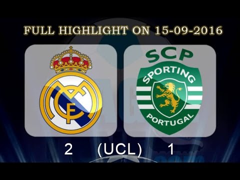 Real Madrid vs Sporting Lisbon 2-1 All Goals + Highlights (15/09/2016) HD