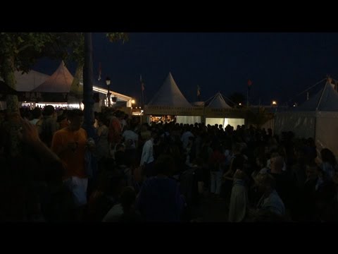 Ambiance de feu au Red Bull boom bus vs Bagad de Lorient