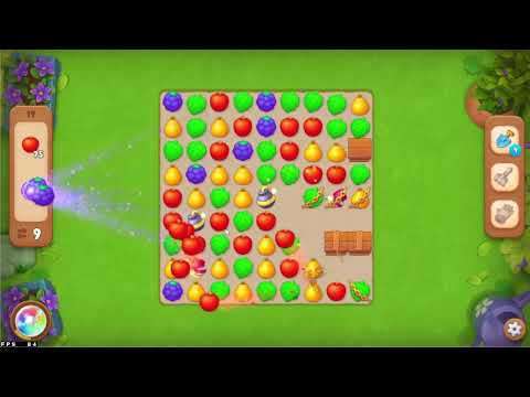 Gardenscapes level 19 No Boosters - Gameplay Walkthrough (Android, iOS, Bluestacks) Playrix