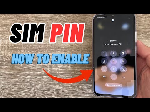 How to Enable / Disable SIM PIN on Samsung Galaxy A14, A24, A34, A54