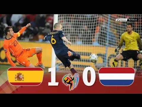 Spain 1 x 0 Netherlands ● 2010 World Cup Final Extended Goals 10 Minute Highlight
