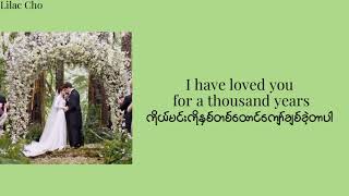 Download lagu A Thousand Years - Christina Perri [Lyrics Myanmar Subtitle] #mmsub #lyrics #athousandyears mp3