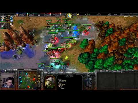 CaSpeND (HU) CoopeR (Orc) vs Miezhiko (UD) Rav3n (UD)  - WarCraft 3 - 2v2 - Recommended -  WC3441