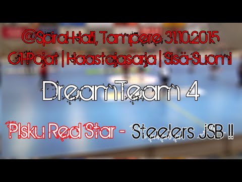 DreamTeam 4 | PIsku Red Star - Steelers JSB II | @Spiral Halli, Tampere 15.11.2015