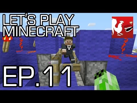 Let's Play Minecraft - Episode 11 - Wipeout Part 2 | Rooster Teeth