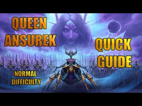 Queen Ansurek SUPER QUICK Normal Guide Nerub'ar Palace