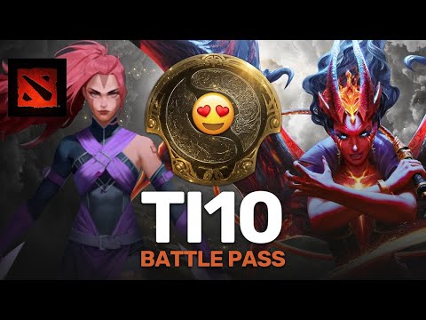 The International 10 Battle Pass Preview - Level 100 Bundle