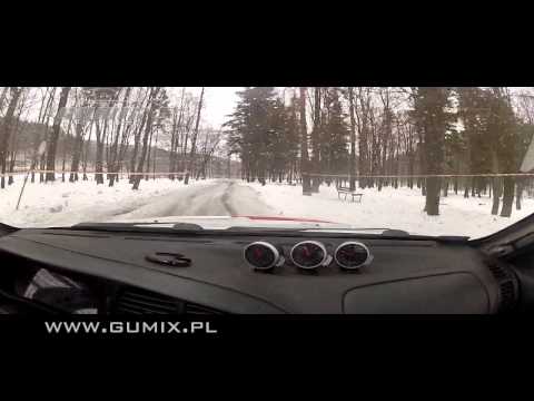 Rallysprint Myslenice 17.02.2013 - ŁABĘDŹ / CIENKOSZ - Mitsubishi Lancer EVO VI