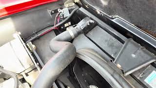 1963 Chevrolet Corvette Convertible Engine Compartment