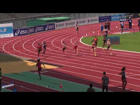 200m – Finale – JUF – Championnats de France Jeunes CA JU – 22/07/2018 – Bondoufle