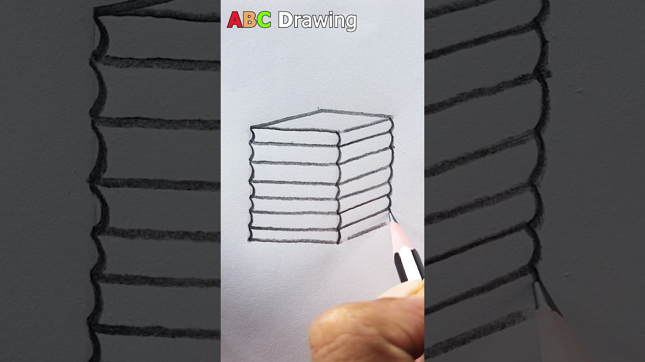 Book Drawing Shorts | Easy Book Drawing #shorts