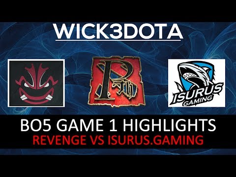 Revenge vs Isurus.Gaming Final Bo5 Game 1 ElPadrinoth Cup Dota 2 Highlights