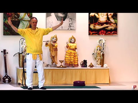 "Rückenyoga" mit Wolfgang - Yoga Vidya Ashram bad Meinberg - Live 9:15 Uhr 14.07.2021