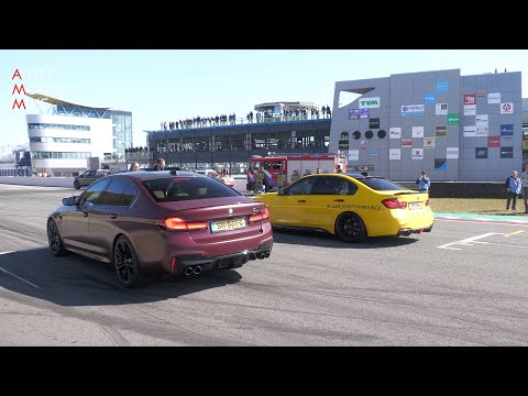750HP Stage 2 BMW M5 F90 Competition vs 950HP BMW 335i Stage 4!