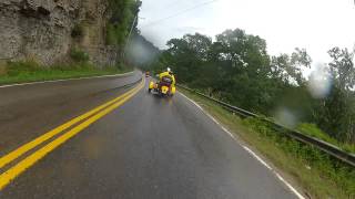 preview picture of video '12 07 14 H&M Ride6 Blackberry City WV thru Lynn WV in Rain'