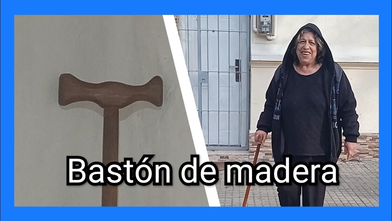 Como hacer Baston de madera